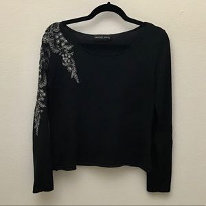 Black August Silk Sweater